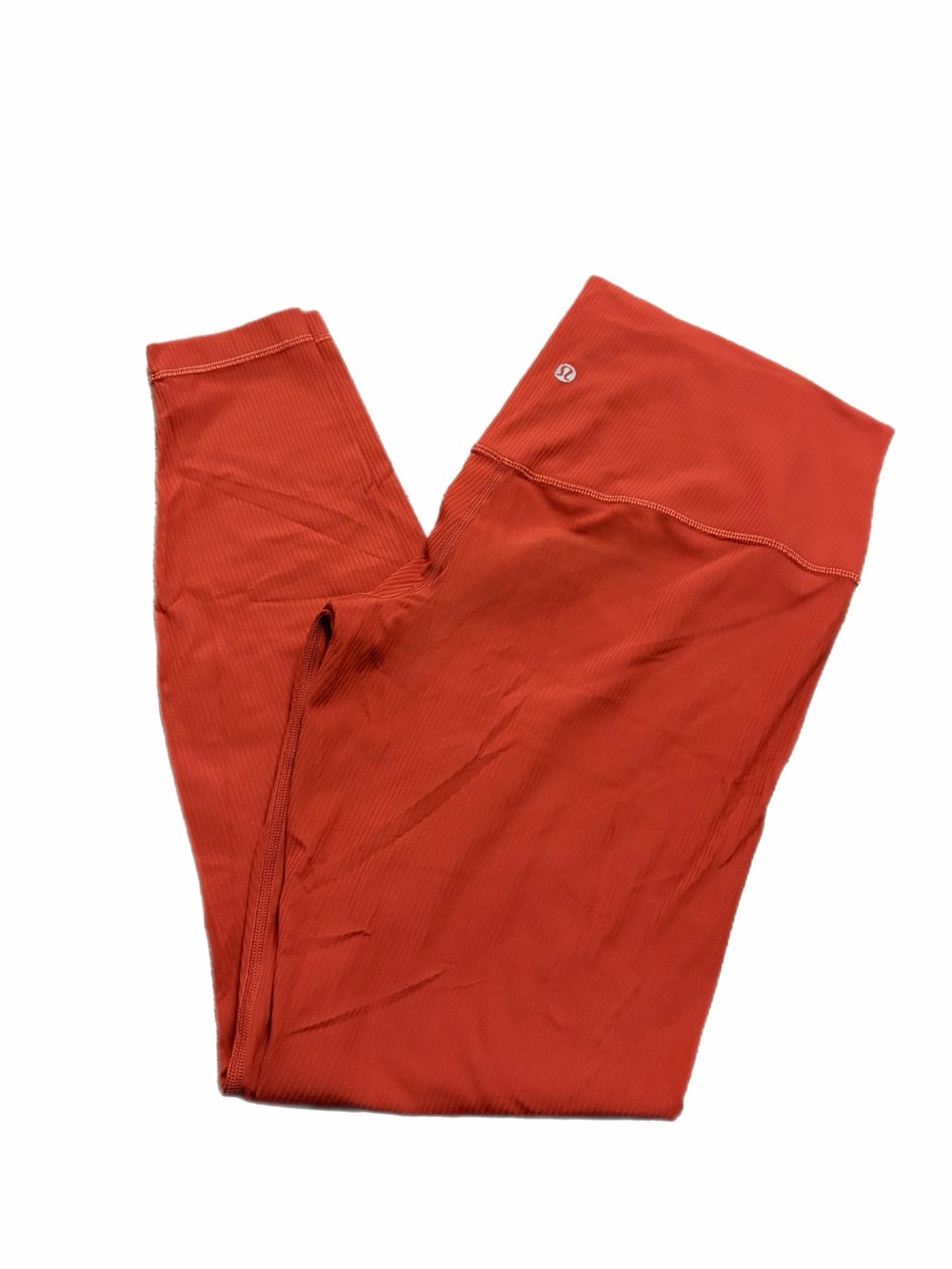 Lululemon Align Ribbed High-Rise Pant 28"
(Cayenne) Size 12